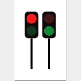 Red light, Green light. Posters and Art